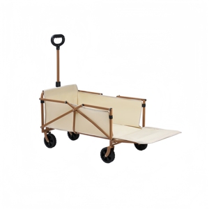 En stock, livraison rapide, chariot de camping portable, grande capacité, chariot pliable pour pique-nique, randonnée, pêche, chariot utilitaire extérieur - Product Image 1