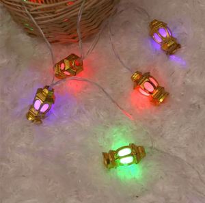 Guirnalda de Luces Decorativas para el Ramadán y el Eid, 1.5 Metros, 10 LED, Luz Blanca Cálida, Funciona con Pilas, para Colgar en Festivales Islámicos - Product Image 4