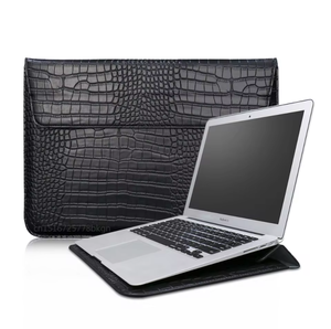 High Quality PU <strong>Laptop</strong> Case Sleeve Custom Protector Cover PU Crocodile Leather <strong>Laptop</strong> Case for 13 for 15 Inch <strong>Laptop</strong> - Product Image 6