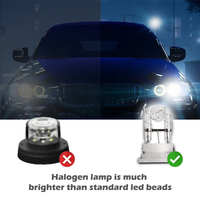 Nouveau kit de feux stroboscopiques d'urgence Xenon blanc 12V 160W 8 ampoules pour voiture avec garantie d'un an