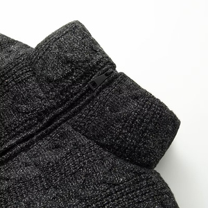 ZATRHMBM 2025 Otoño/Invierno nueva <span class=keywords><strong>chaqueta</strong></span> cálida <span class=keywords><strong>de</strong></span> punto <span class=keywords><strong>de</strong></span> ocho hilos a la moda para <span class=keywords><strong>mujer</strong></span>, <span class=keywords><strong>chaqueta</strong></span> informal Retro <span class=keywords><strong>de</strong></span> manga larga para <span class=keywords><strong>mujer</strong></span> - Product Image 4