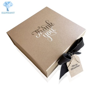 Custom Printed Cosmetic Cardboard Paper <b>Wedding</b> Big Luxury <b>Gift</b> <b>Box</b> Packaging With Ribbon - Product Image 6
