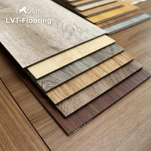 4mm 5mm Thickness Uv Coating Waterproof Wood Texture Loose Lay <strong>Vinyl</strong> Plank <strong>Flooring</strong> for Commercial - Product Image 1