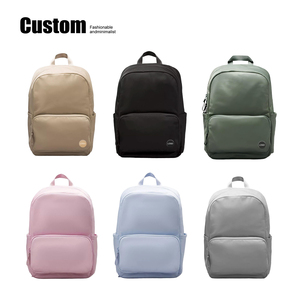 Trendy Brand Custom Lightweight Women's Sports <b>Backpack</b> European American Style <b>Waterproof</b> Nylon Polyester Lining for <b>School</b> Use - Product Image 1