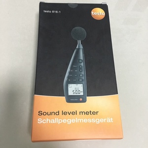 Testo 816-1 <strong>Sound</strong> <strong>Level</strong> Meter <strong>Noise</strong> Meter Testo816-1 <strong>Noise</strong> Measuring Instrument - Product Image 2