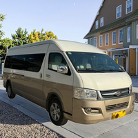 Autocar de tourisme d'occasion Hiace Jiu Long, 18 places, diesel Euro 4, d'origine chinoise, grand espace, conduite à gauche, bon marché