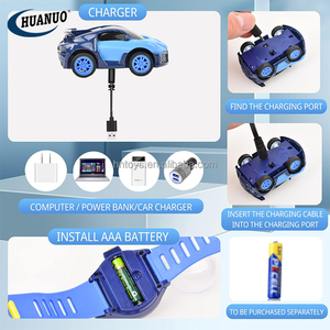 Nouveauté : Mini montre RC <span class=keywords><strong>voiture</strong></span> jouet 2,4 GHz, <span class=keywords><strong>voiture</strong></span> <span class=keywords><strong>de</strong></span> <span class=keywords><strong>course</strong></span> télécommandée <span class=keywords><strong>avec</strong></span> montre, recharge USB - Product Image 3