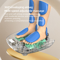 Masseur de pieds électrique tendance, fabricant chinois, vente en gros pour la relaxation à domicile avec rouleaux et coussins d'air