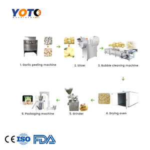 Máquina Comercial para Cortar y Secar Ajo con Motor, Capacidad de 500 kg/h, Producto Nuevo para el Procesamiento de Ajo en Polvo - Product Image 5