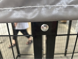 最受欢迎的批发大型模块化户外电焊网狗窝围栏面板狗窝设计待售 - Product Image 6