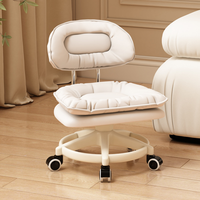 Chaise de maquillage moderne de luxe Mobilier table de toilette Tabouret de bureau Tabouret de maquillage Tabouret de salon de beauté simple