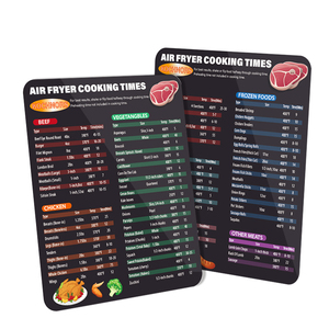 Nồi Chiên Không Khí Nấu Ăn Lần Từ Cheat Tấm Airfryer Nhà Bếp Hướng Dẫn Nam Châm - Product Image 1