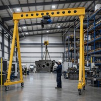 Pont roulant motorisé électrique Yiteng, capacité 40 tonnes, portée 10 m, hauteur de levage 20 m, utilisation intérieure/extérieure, garantie 1 an