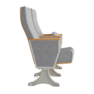 École moderne <span class=keywords><strong>Cinéma</strong></span> Théâtre Hauteur réglable Échelle Rangée Salle de classe Auditorium Chaise Cadre en fer Siège de théâtre en éponge haute densité - Product Image 3