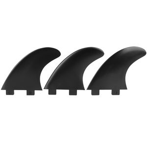 Lot de 3 <span class=keywords><strong>ailerons</strong></span> de queue de planche de surf <span class=keywords><strong>FCS</strong></span> (gauche, milieu, droite) – Accessoires de surf en nylon, plastique et fibre de verre - Product Image 1