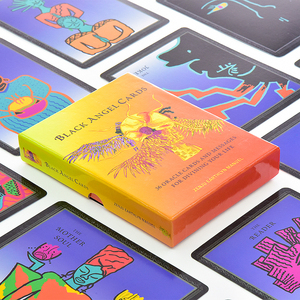 Personalizado Impresso Oracle Deck com Logotipo Bordado/Padrão Afirmação Positiva Jogando Cartas Personalizado Impresso Oráculo Cartões - Product Image 4