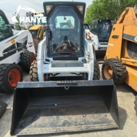 Gebrauchter Bobcat S160 Kompaktlader mit Original Kubota Turbomotor und Schnellwechsler