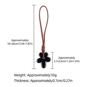 Подвеска из пяти лепестков в древнем стиле «DIY», натуральный кристалл, агат, резьба по камню, декоративное ремесло для дома или офиса - Product Image 5