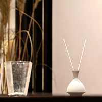 Diffuseur de parfum sans flamme en céramique, sans alcool, à l'huile essentielle, parfum longue durée, aromathérapie, parfum d'ambiance pour hôtel