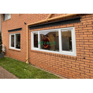 Finestra a Battente in <span class=keywords><strong>PVC</strong></span> a Doppia Anta e Porta in UPVC di Ricambio Prodotte dal Principale Produttore Cinese - Product Image 4