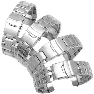 Correa de reloj de acero inoxidable para pulsera <span class=keywords><strong>Casio</strong></span>, cadena de reloj de metal macizo de 558 559 de EFR-520 - Product Image 1