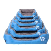 Qbellpet animal de compagnie grand chien lit chaud chien maison doux nid chien paniers étanche chenil pour chat chiot grande taille