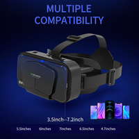 Nouvelles lunettes de réalité virtuelle légères à distance focale réglable, casque VR 3D professionnel, boîte de jeu VR 3D immersive