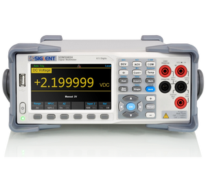มัลติมิเตอร์ดิจิตอลแบบตั้งโต๊ะ SDM3065X หน้าจอคู่ แสดงผลห้า/หกหลักครึ่ง ปรับแต่งได้ตามความต้องการสำหรับการทดสอบ - Product Image 2