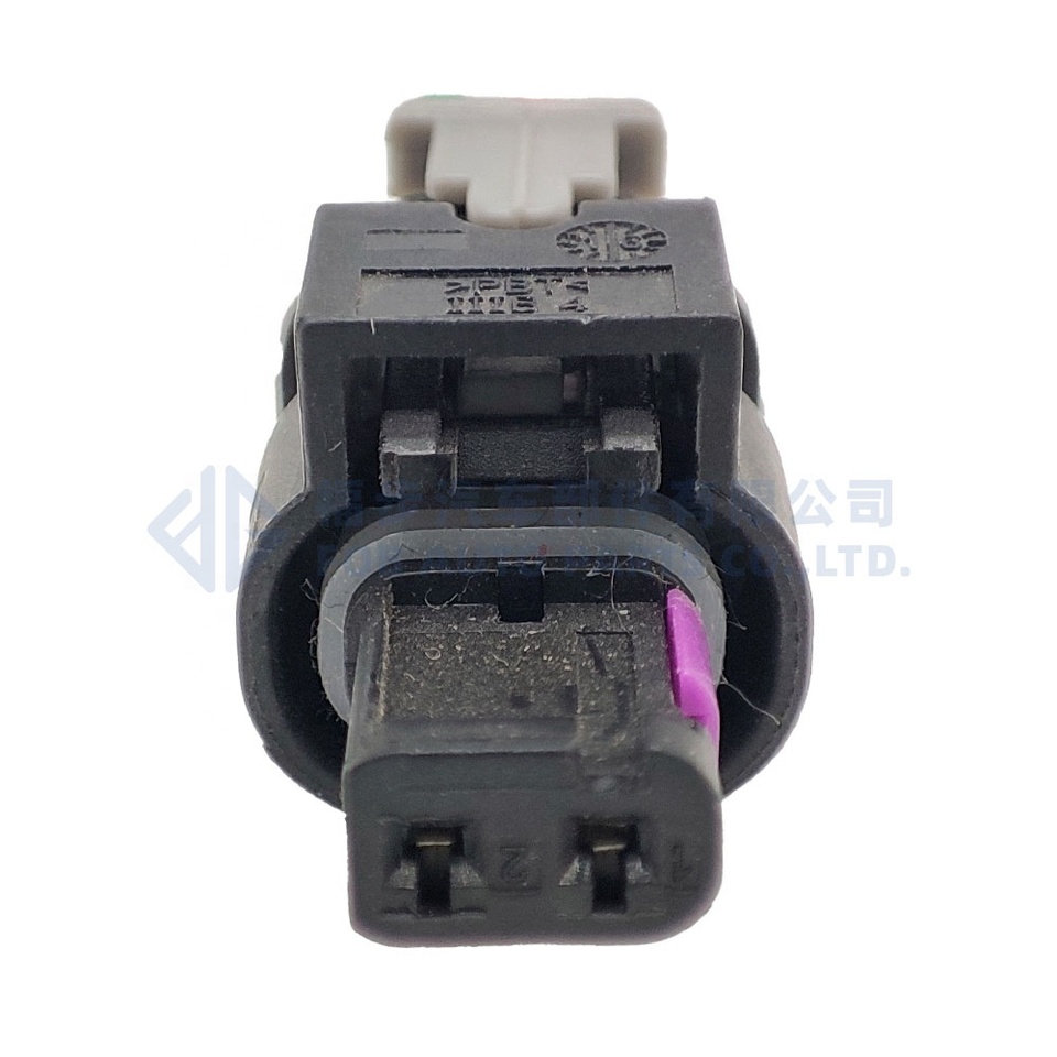 0090-230 2 Pin auto fuel injector connector waterproof impact sensor plugs 0-2112986-1 1-1718643-1 4F0973702 4F0 973 702