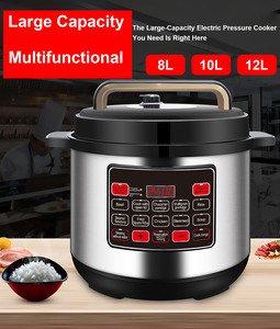 <span class=keywords><strong>Olla</strong></span> a Presión Eléctrica <span class=keywords><strong>de</strong></span> 12L, <span class=keywords><strong>Olla</strong></span> a Presión Comercial <span class=keywords><strong>de</strong></span> Acero Inoxidable <span class=keywords><strong>de</strong></span> Gran Capacidad <span class=keywords><strong>de</strong></span> <span class=keywords><strong>12</strong></span> <span class=keywords><strong>Litros</strong></span> con 10 Funciones en 1 - Product Image 5