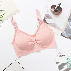 Reggiseni <span class=keywords><strong>Allattamento</strong></span> <span class=keywords><strong>Senza</strong></span> <span class=keywords><strong>Spalline</strong></span> Traspiranti all'Ingrosso, Stile Quotidiano, Intimo Premaman Lavorato a Maglia per Donne in Gravidanza, <span class=keywords><strong>Reggiseno</strong></span> per <span class=keywords><strong>Allattamento</strong></span> - Product Image 1