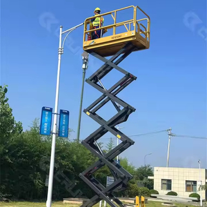 <span class=keywords><strong>Plateforme</strong></span> élévatrice à ciseaux électrique polyvalente la plus vendue de 11,85 m XG1212AC pour la manutention en entrepôt - Product Image 1