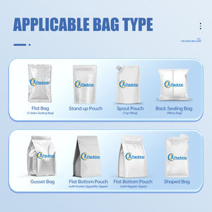 Cibo automatico istantaneo pronto per mangiare Fast food pasto Stand up stort <span class=keywords><strong>Pouch</strong></span> imballaggio Doypack sacchetti preconcetta confezionatrici per sacchetti - Product Image 6