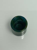 FEA15 15mm Cilindro de plástico redondo Tapa de botella de perfume Tapa superior verde con rociador de bomba