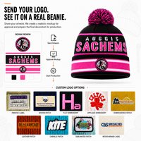 Casquette d'hiver en acrylique avec pompon, logo brodé personnalisé OEM, jacquard, bonnet à pompon décontracté en tricot pour adultes