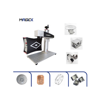 Machine de marquage laser Mopa 20W 30W machine de marquage laser couleur acier inoxydable couleur aluminium noir