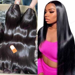 باروكة شعر بشري فيتنامي رائجة لعام 2024، شعر بكر، دانتيل أمامي شفاف، مزدوج السحب، مع شعر طفل، تموجات عميقة، بدون غراء - Product Image 2