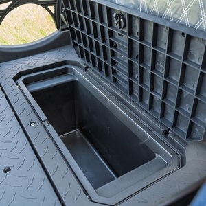 Voiturette de golf électrique de luxe 4 places, moteur AC 60V 4KW, autonomie 80KM, pneus tout-terrain 14 pouces pour complexes hôteliers et hôtels, service OEM ODM - Product Image 6