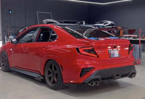 STI Style Carbon Heckspoiler Schwanenhals Flügels poiler für Subaru WRX S4 - Product Image 3