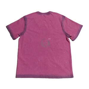 <span class=keywords><strong>T</strong></span>-shirts pour hommes à col rond, 100% coton de haute qualité, d'é<span class=keywords><strong>t</strong></span>é, <span class=keywords><strong>bordeaux</strong></span>, rétro, avec impression par transfert personnalisée, peinture au pistolet et effet délavé effet neige - Product Image 2