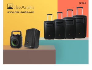 Temeisheng Mới Bằng Gỗ Làm Loa Di Động Đôi 10 Inch Với Loa tweeter <span class=keywords><strong>Bluetooth</strong></span> Đảng Loa Không Dây Với Đèn LED Ánh Sáng - Product Image 4