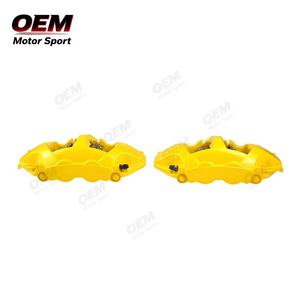 Kit de Freinage Complet Jaune Vif : Étriers Monobloc en Fer à 10 et 4 Pistons pour Modèles Porsche - Product Image 4