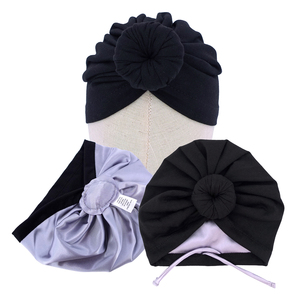 Cappellino in Raso per Neonati, Bambini e Bambine, Turbante, Berretto per Neonati, Cappellini da Notte per Bambini Piccoli, Copricapo - Product Image 1