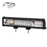 3 Rows 4 7 13 17 20 zoll Led Work Light Bar Strobe Spot Led Dual Color Working Lamp White Amber offroad 4x4 SUV ATV 12V 24V