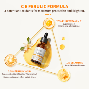 Suero Facial Transparente con Biotina LANBENA Alemania, Corrector de Pigmentación Dmae, Suero Clínico Avanzado con Vitamina C - Product Image 4