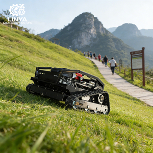 Free Shipping Professional Grade Gasoline Engine Remote Control Crawler <strong>Lawn</strong> <strong>Mower</strong> Zero Turn <strong>Lawn</strong> <strong>Mower</strong> For Grass Cutting - Product Image 2