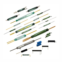 HKFAST RI-90 Interruptor Reed de Vidrio SPDT Forma C 175VDC 5W Tipo Conmutador con Cables de Alto Voltaje y Larga Vida Útil