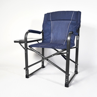 Chaise de plage pliante légère avec table d'appoint confortable Mobilier d'extérieur durable pour les loisirs pour la plage