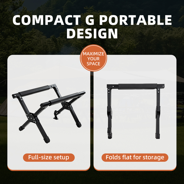 Alpicool Outdoor Camping Folding Stand Aluminum Cooler Rack with Strong Load Capacity