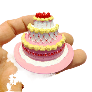 Yijias nuevos imanes de nevera de resina de alimentos simulados a base de polvo, pasteles, cartones de leche, helados, tazas de café, Haws recubiertos de azúcar, Dec - Product Image 3